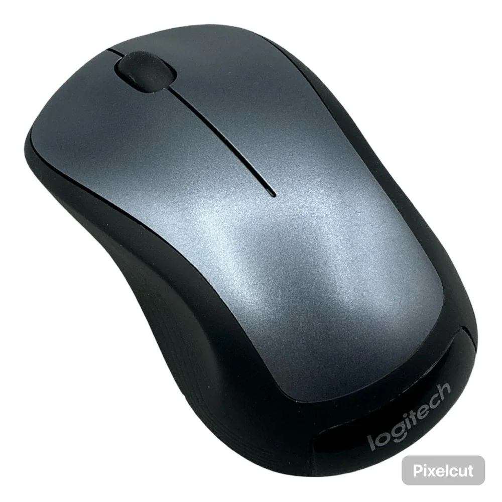 Logitech M310 Full-Size Wireless Mouse Silver Black 910-001675 New